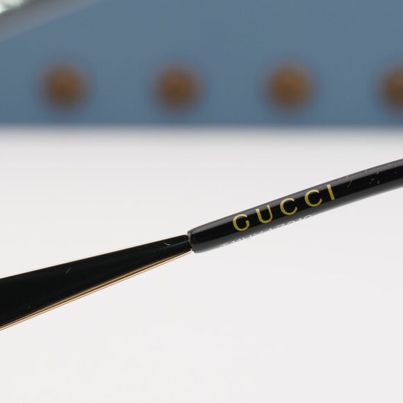 Gucci GG1853S 001 Oval Sunglasses – Gold/Grey - Picture 12 of 14
